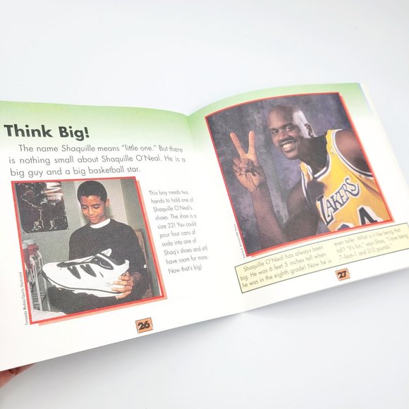 Vintage 90s Basketball Facts Sports Illustrated Kids Book Michael Jordan Cover - Picture 4 of 7